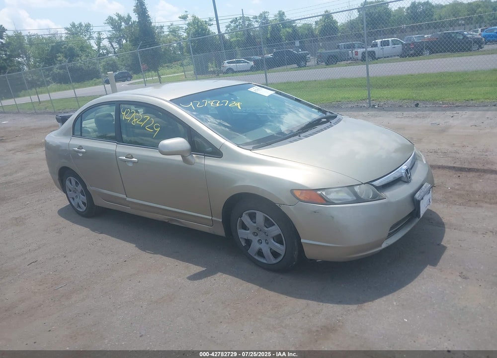 2007 HONDA CIVIC LX VIN: 1HGFA16567L141522
