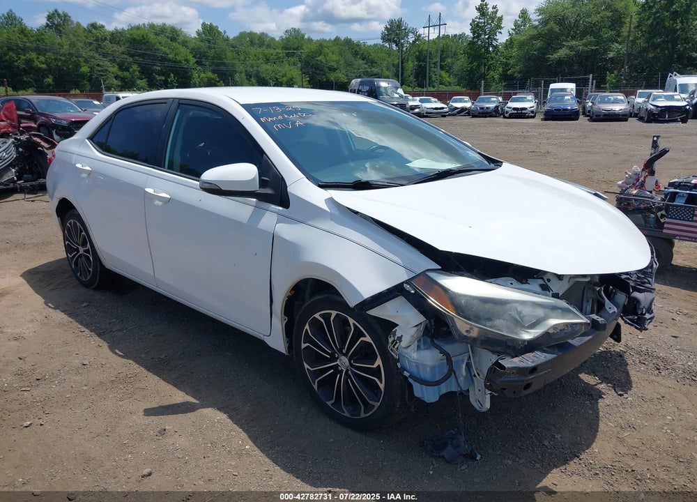 2015 TOYOTA COROLLA VIN: 2T1BURHE9FC325911