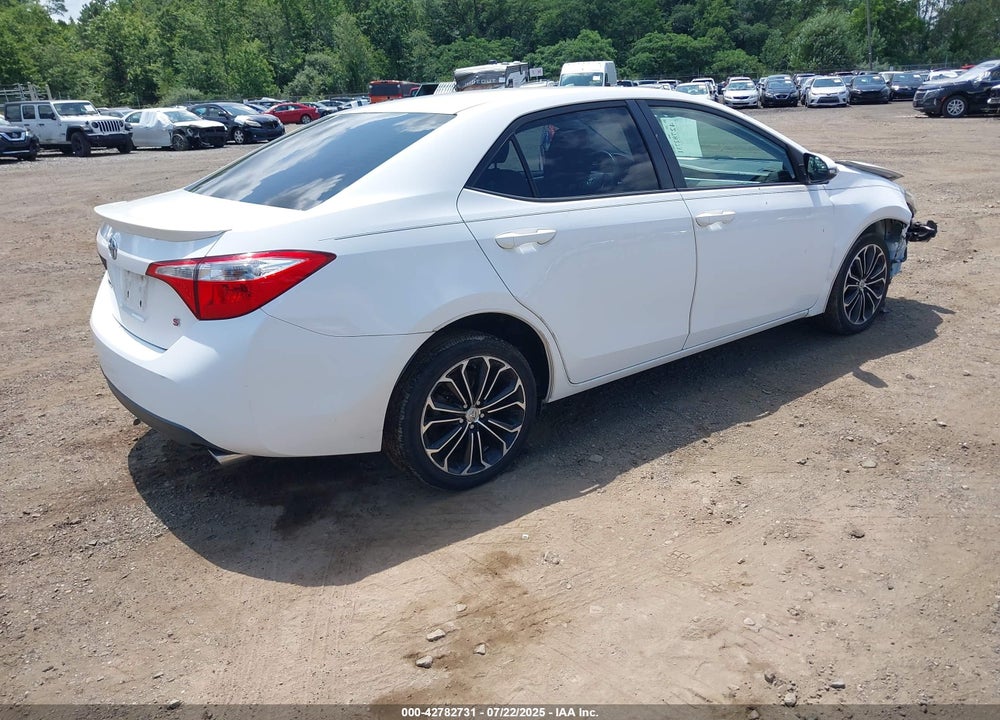 2015 TOYOTA COROLLA VIN: 2T1BURHE9FC325911