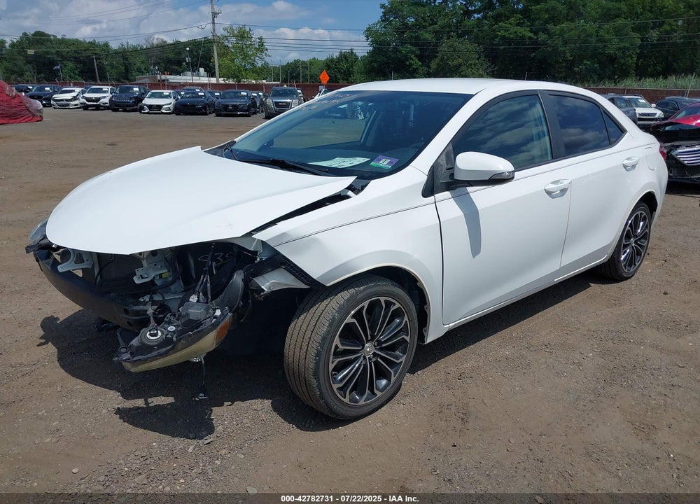 2015 TOYOTA COROLLA VIN: 2T1BURHE9FC325911