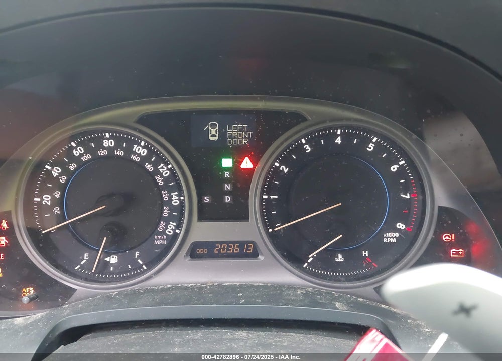 2009 LEXUS IS350 VIN: JTHBE262X92016415