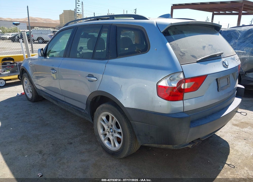 2004 BMW X3 2.5I VIN: WBXPA73444WB24249