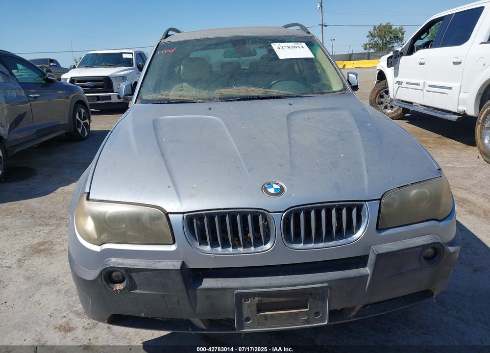 2004 BMW X3 2.5I VIN: WBXPA73444WB24249