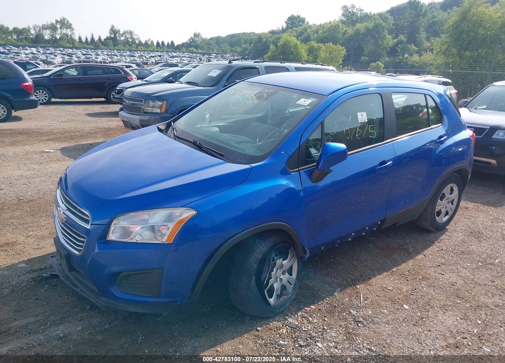 2015 CHEVROLET TRAX VIN: KL7CJKSBXFB131175