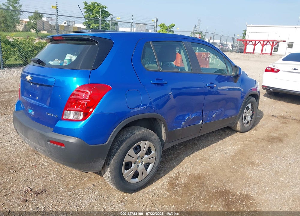 2015 CHEVROLET TRAX VIN: KL7CJKSBXFB131175