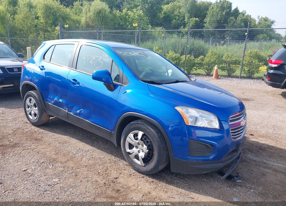 2015 CHEVROLET TRAX VIN: KL7CJKSBXFB131175