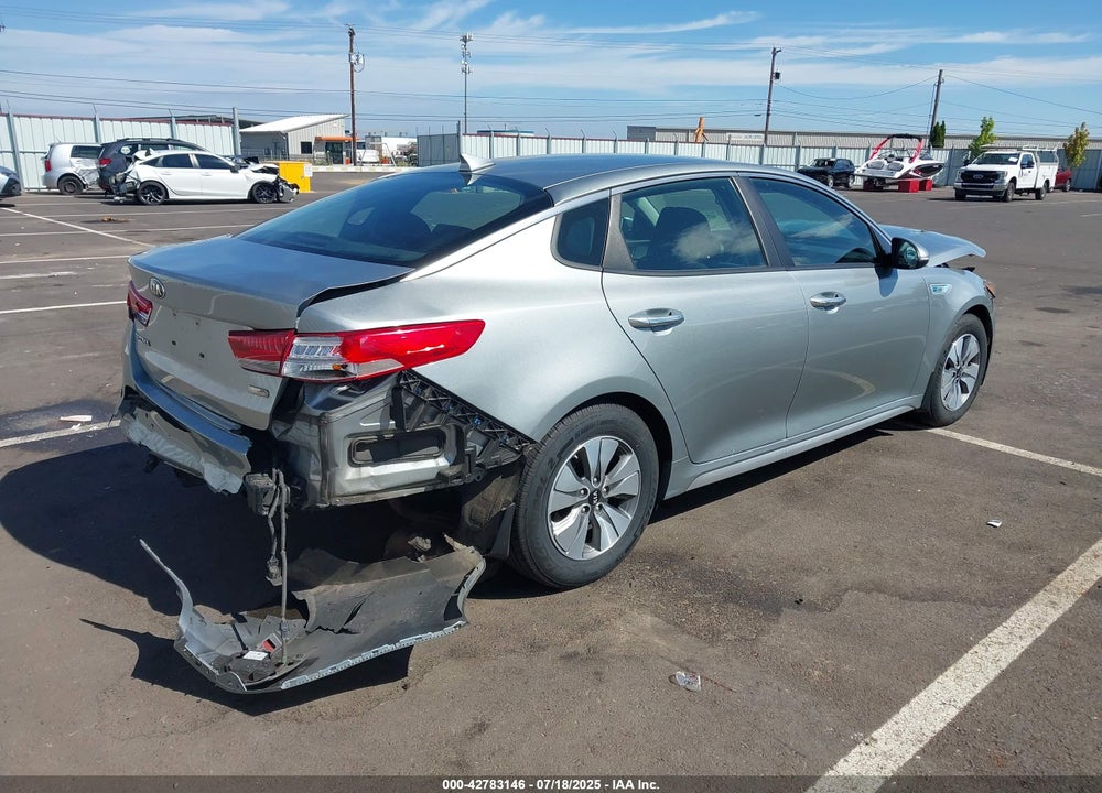 2017 KIA OPTIMA HYBRID VIN: KNAGT4LC6H5007243