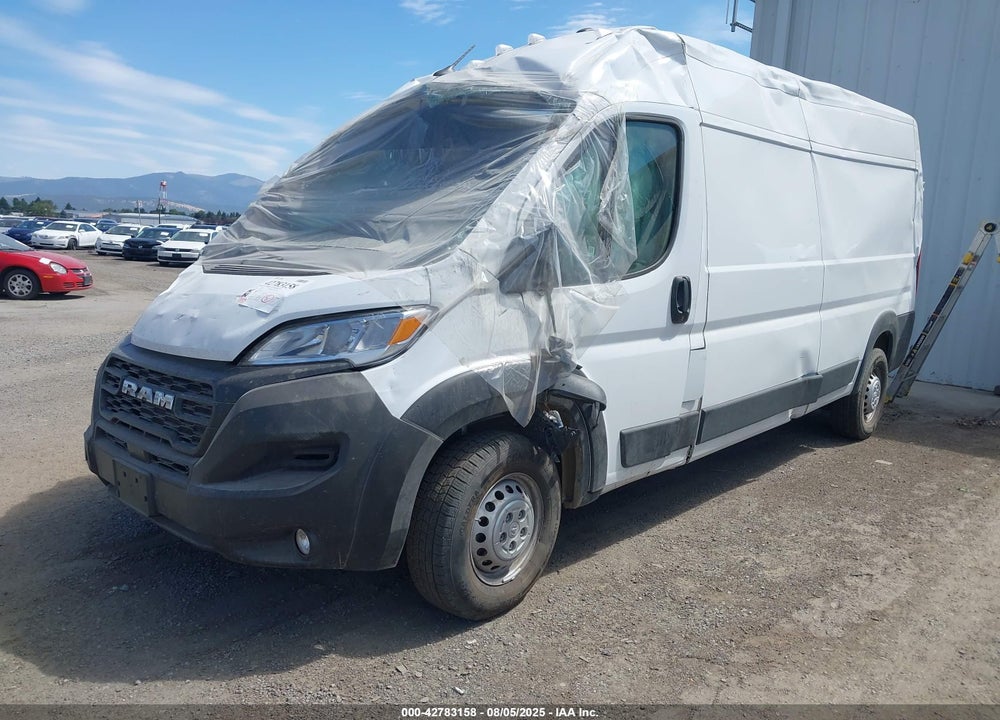 2025 RAM PROMASTER 2500 TRADESMAN HIGH ROOF 159 WB W/PASS SEAT VIN: 3C6LRVDG1SE519339