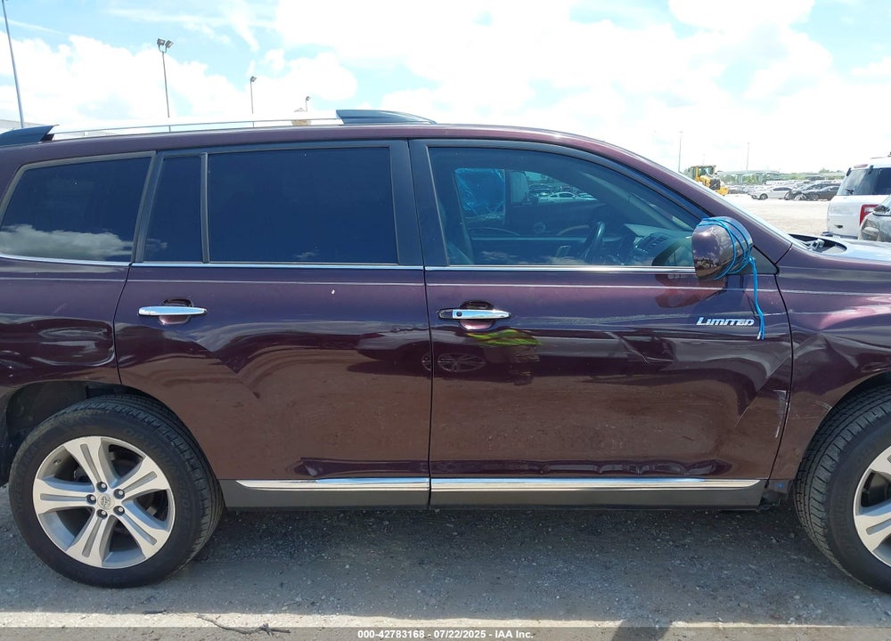 2013 TOYOTA HIGHLANDER VIN: 5TDYK3EH3DS130550