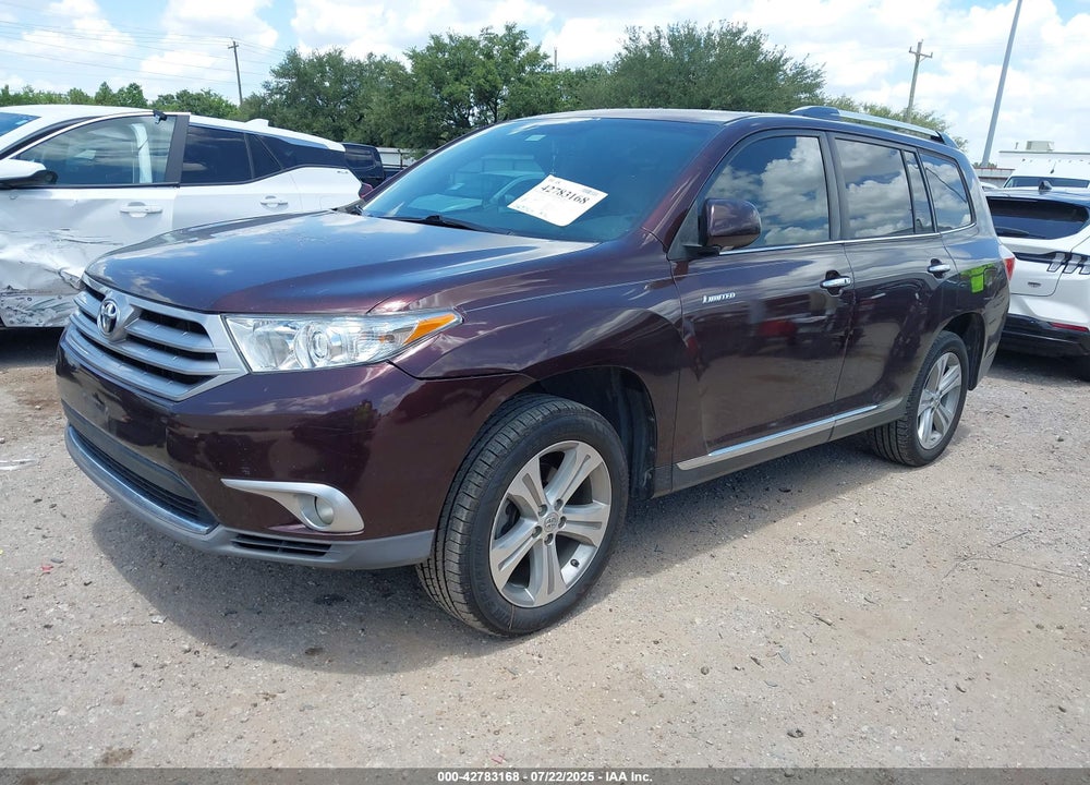 2013 TOYOTA HIGHLANDER VIN: 5TDYK3EH3DS130550