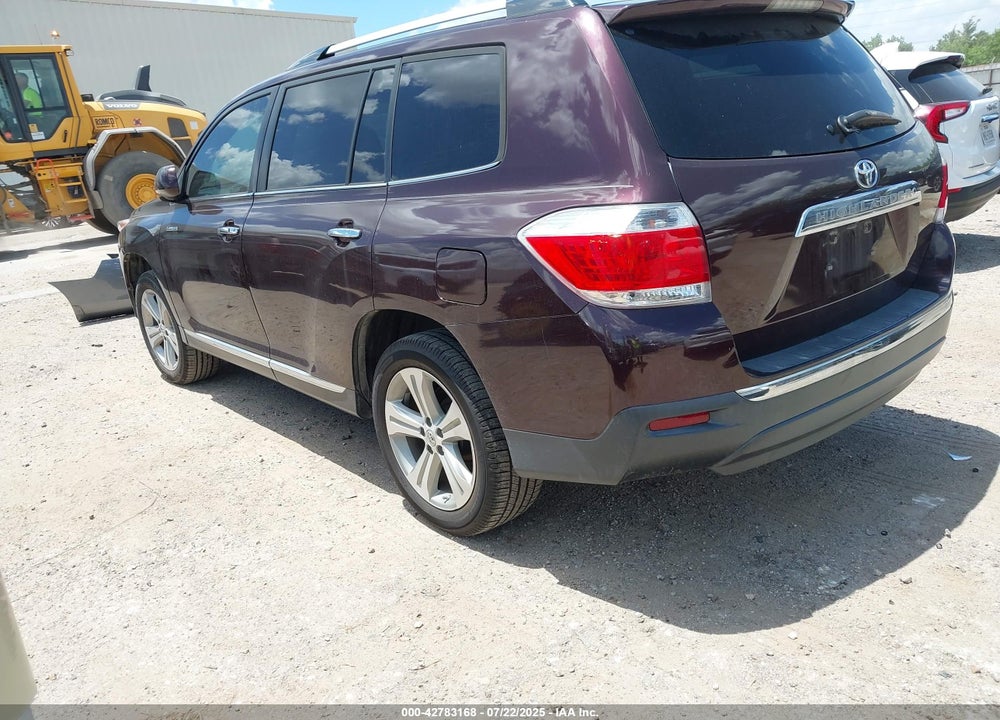 2013 TOYOTA HIGHLANDER VIN: 5TDYK3EH3DS130550