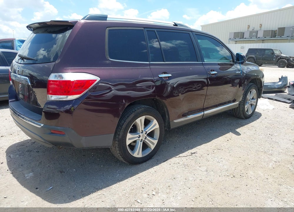 2013 TOYOTA HIGHLANDER VIN: 5TDYK3EH3DS130550