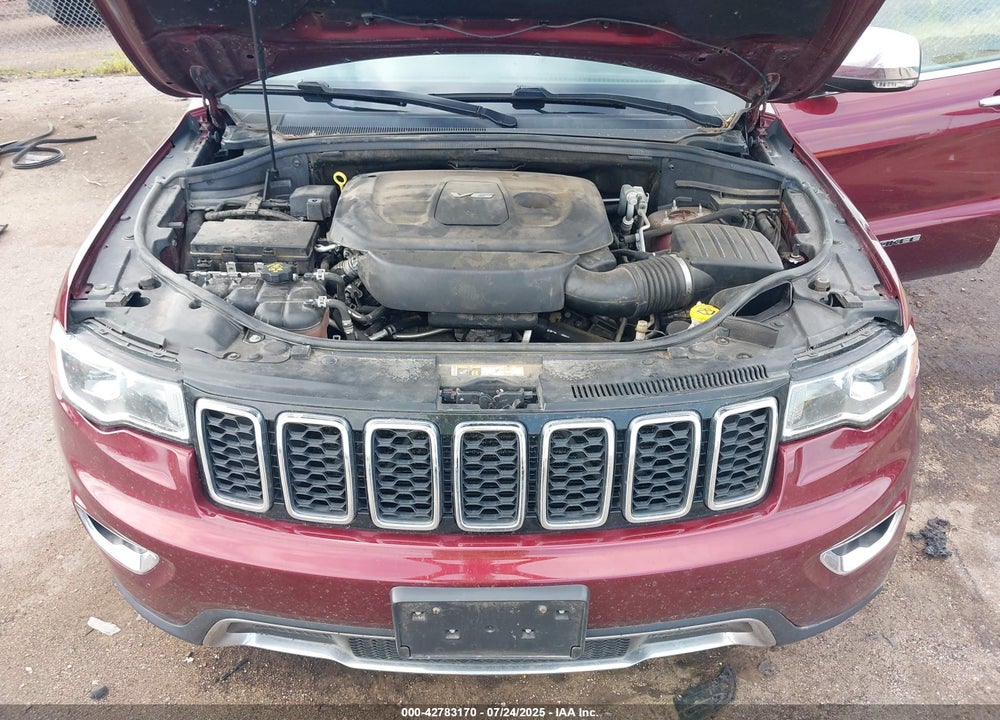 2017 JEEP GRAND CHEROKEE VIN: 1C4RJFBG0HC670465