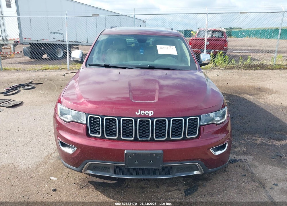 2017 JEEP GRAND CHEROKEE VIN: 1C4RJFBG0HC670465