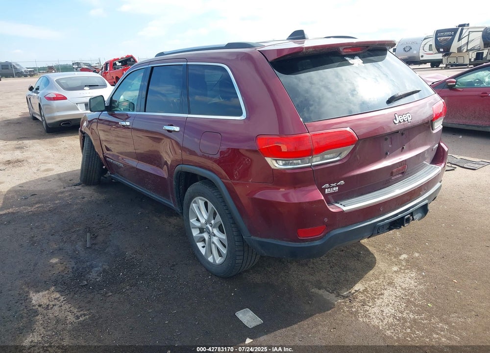 2017 JEEP GRAND CHEROKEE VIN: 1C4RJFBG0HC670465