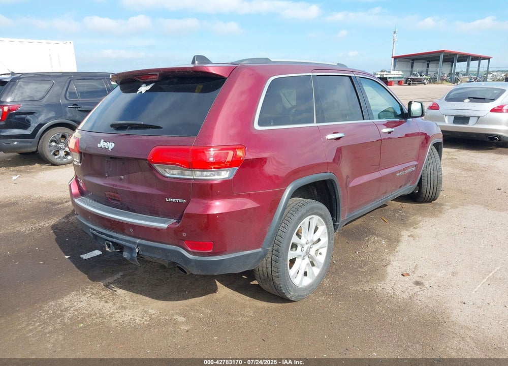 2017 JEEP GRAND CHEROKEE VIN: 1C4RJFBG0HC670465