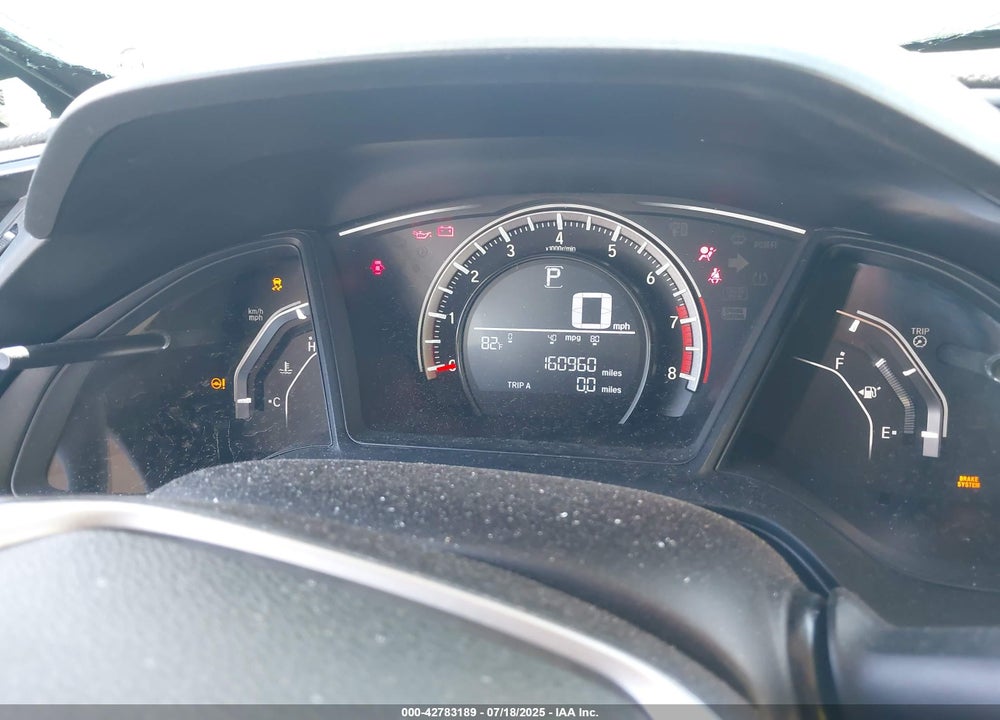 2016 HONDA CIVIC VIN: 19XFC2F50GE220658