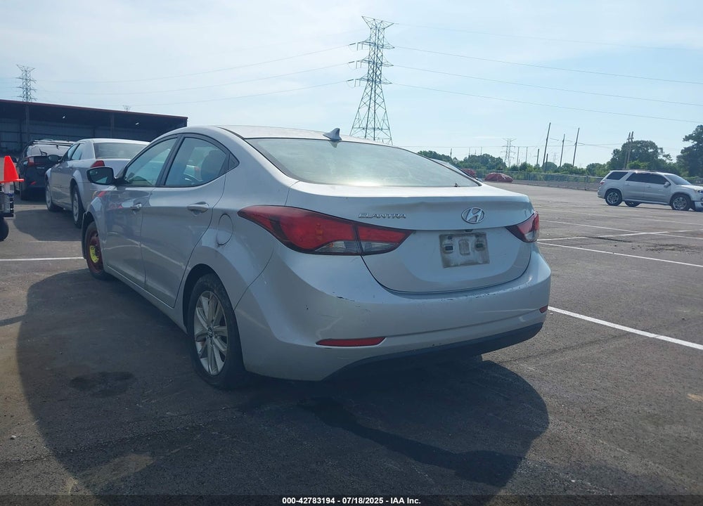 2014 HYUNDAI ELANTRA VIN: KMHDH4AE3EU142057