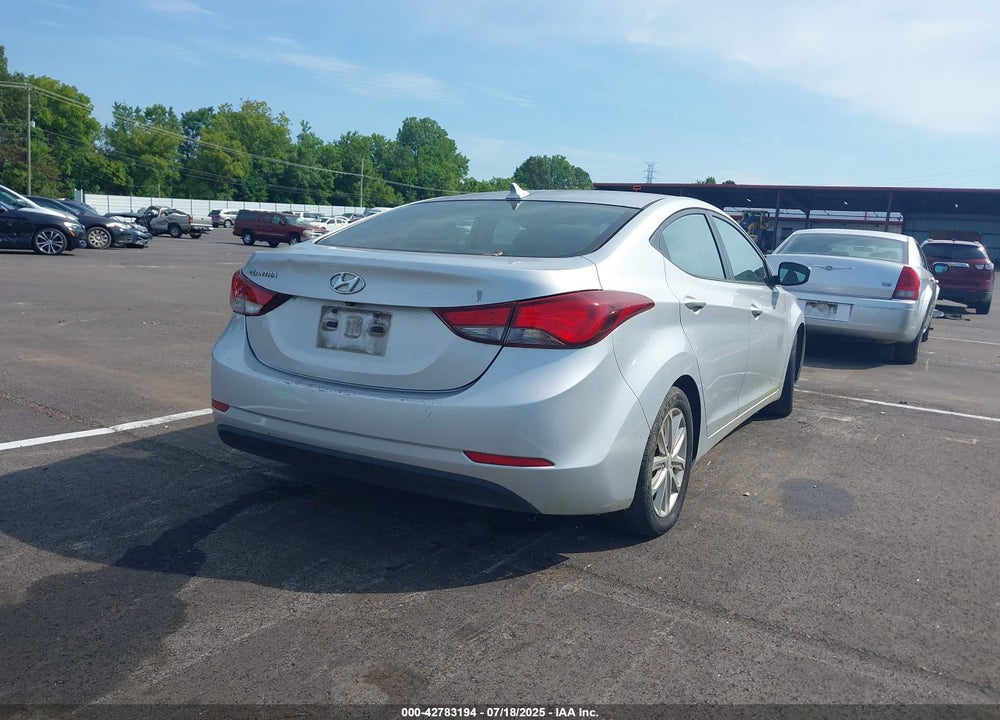 2014 HYUNDAI ELANTRA VIN: KMHDH4AE3EU142057