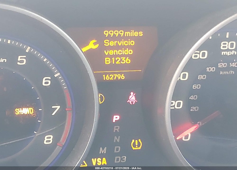 2008 ACURA MDX VIN: 2HNYD28288H533773