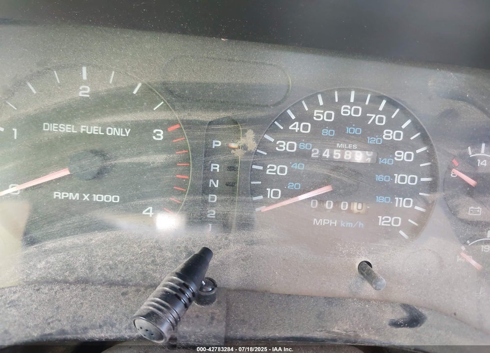 1997 DODGE RAM 2500 ST VIN: 3B7KC23D4VM598057