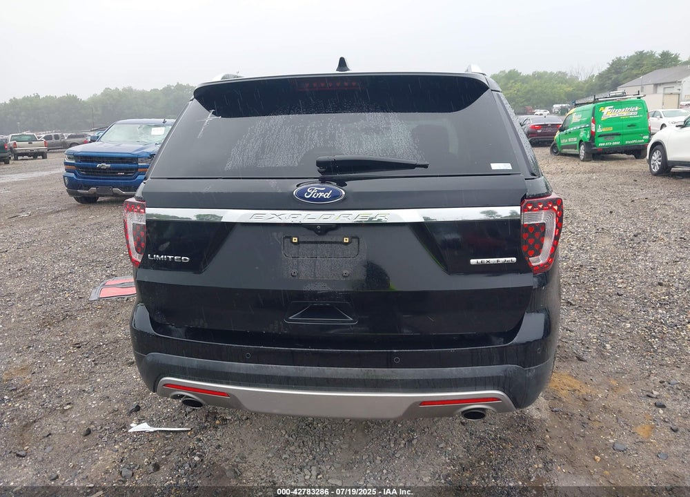 2016 FORD EXPLORER VIN: 1FM5K7F82GGC13485
