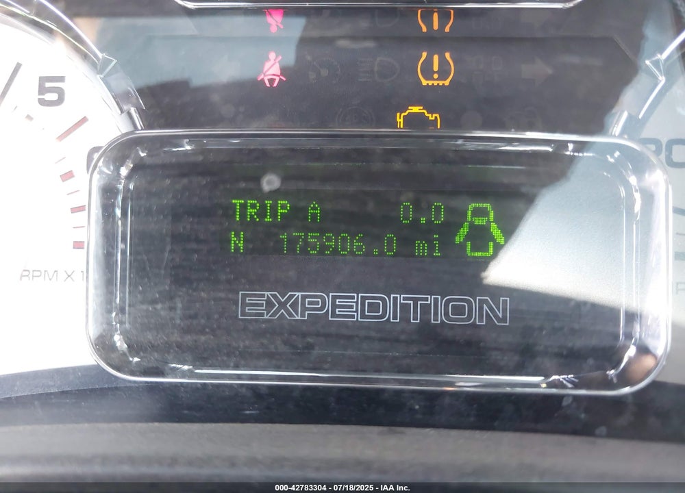 2008 FORD EXPEDITION EL VIN: 1FMFK18578LA74189