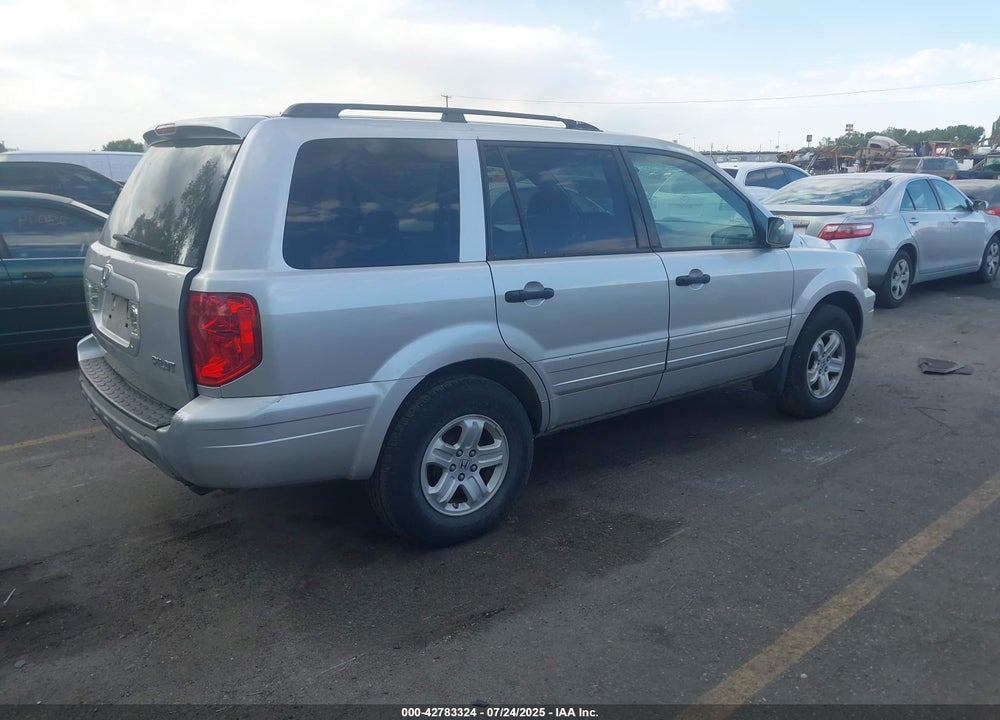 2005 HONDA PILOT EX-L VIN: 2HKYF18755H513134