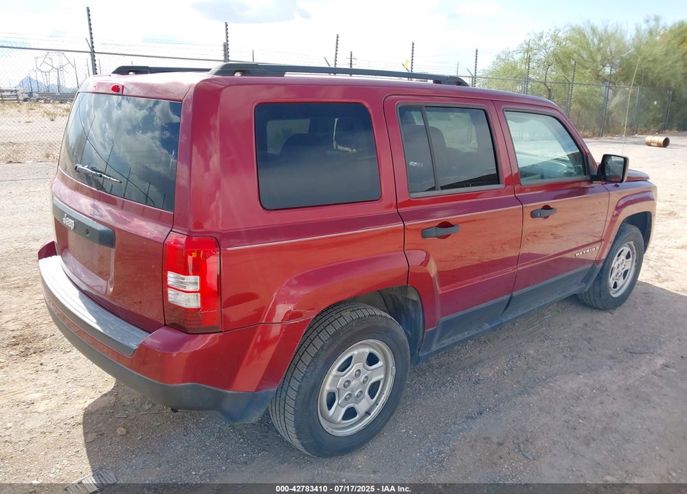 2014 JEEP PATRIOT VIN: 1C4NJPBA6ED786064