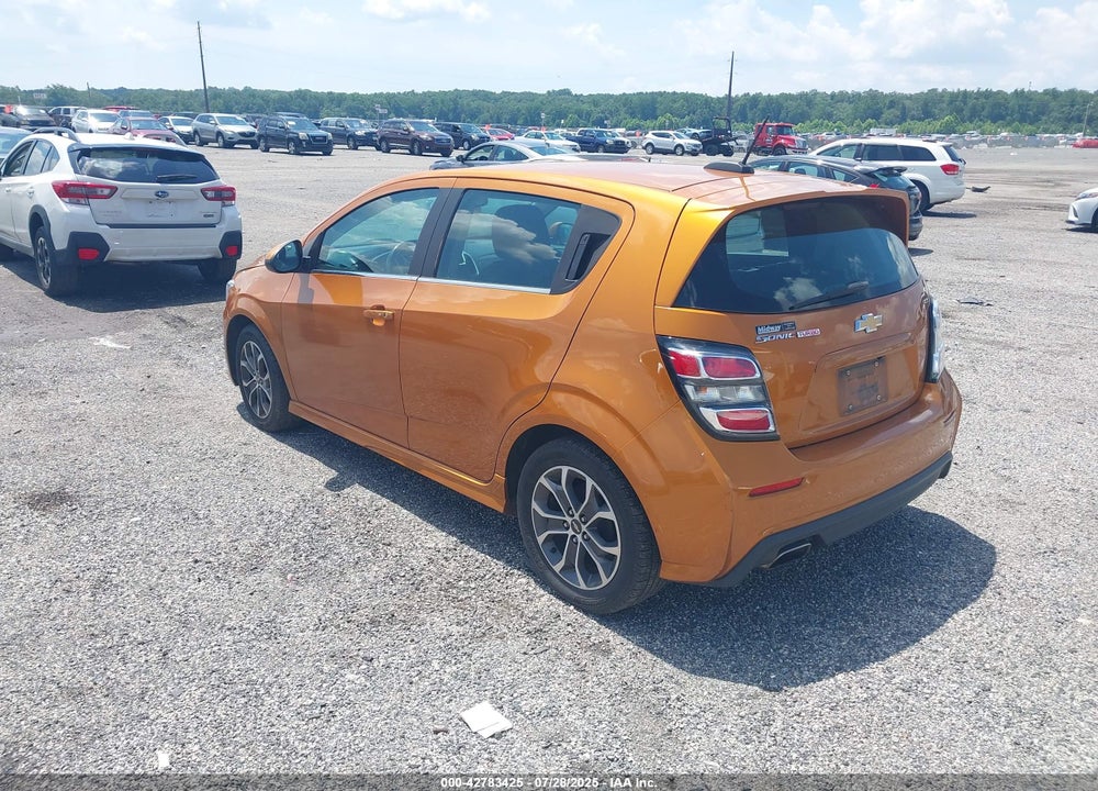 2017 CHEVROLET SONIC VIN: 1G1JD6SB5H4125096