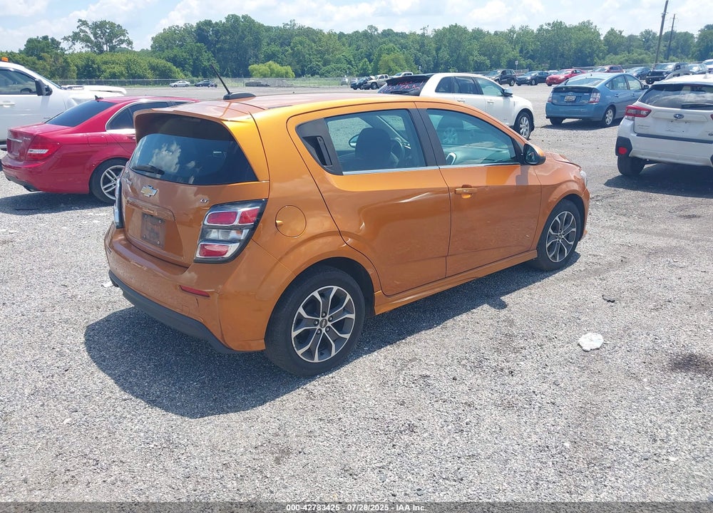 2017 CHEVROLET SONIC VIN: 1G1JD6SB5H4125096