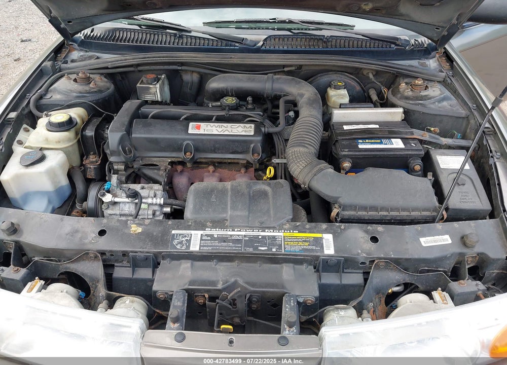 2000 SATURN SL2 VIN: 1G8ZK5278YZ248362