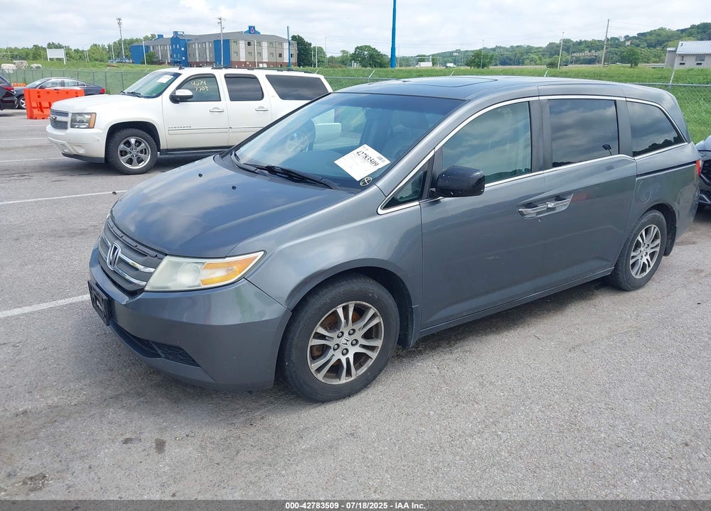 2011 HONDA ODYSSEY EX-L VIN: 5FNRL5H68BB062321