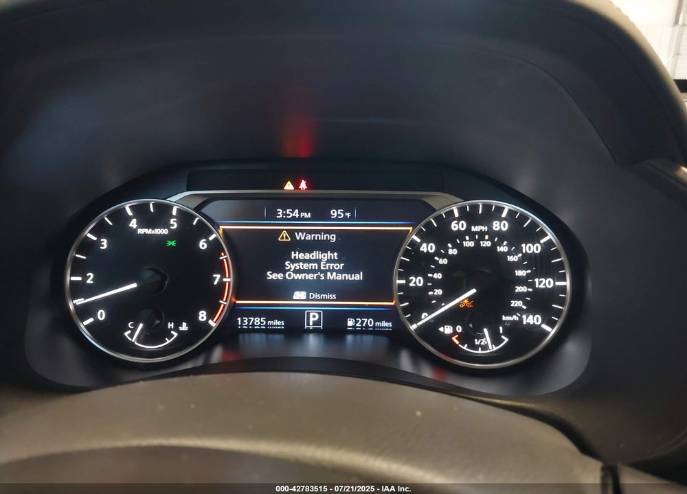 2025 NISSAN ALTIMA VIN: 1N4BL4CV3SN362009