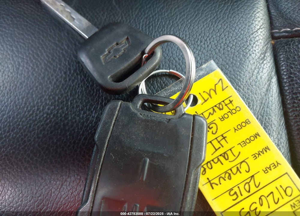 2015 CHEVROLET TAHOE VIN: 1GNSKBKC2FR186299