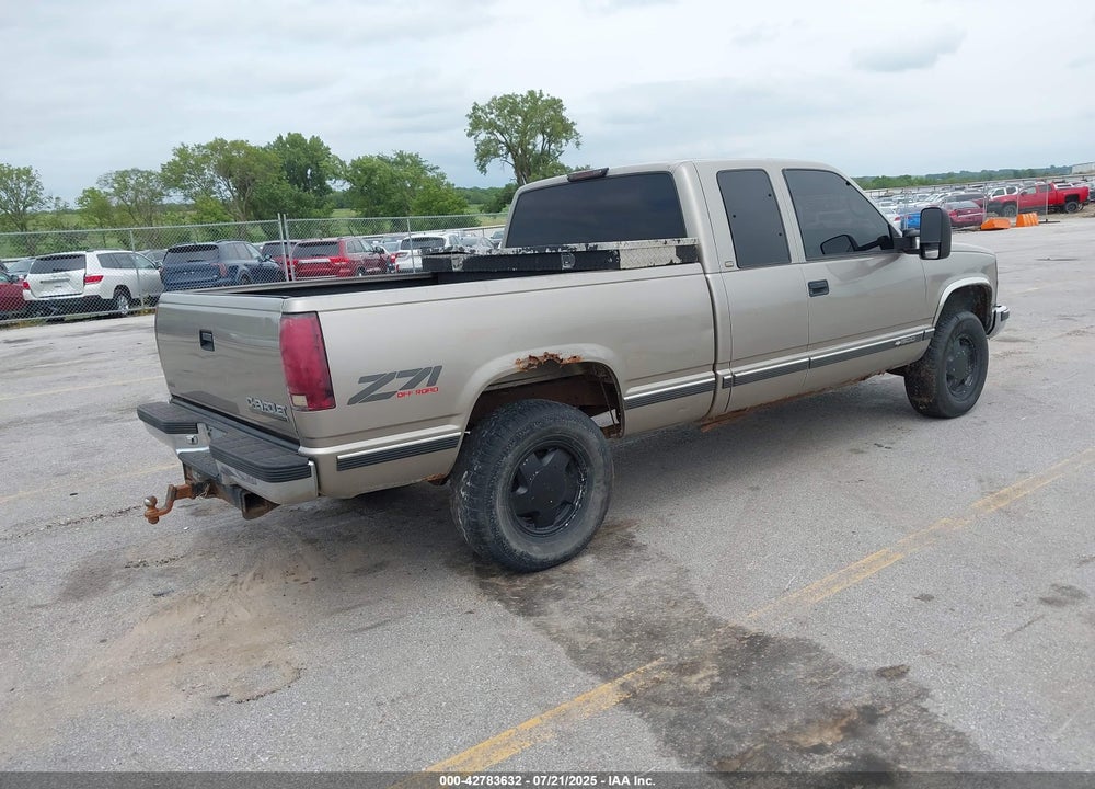 1998 CHEVROLET K1500 FLEETSIDE VIN: 1GCEK19R5WR155803