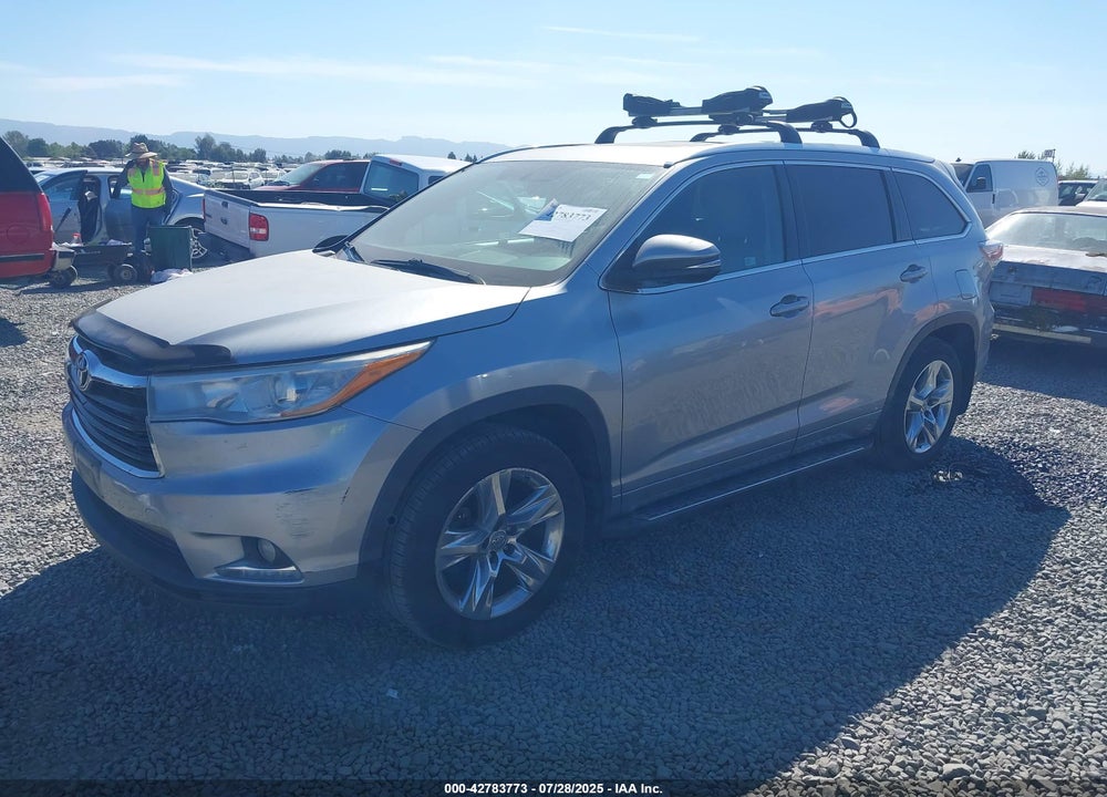 2014 TOYOTA HIGHLANDER VIN: 5TDDKRFH5ES050023