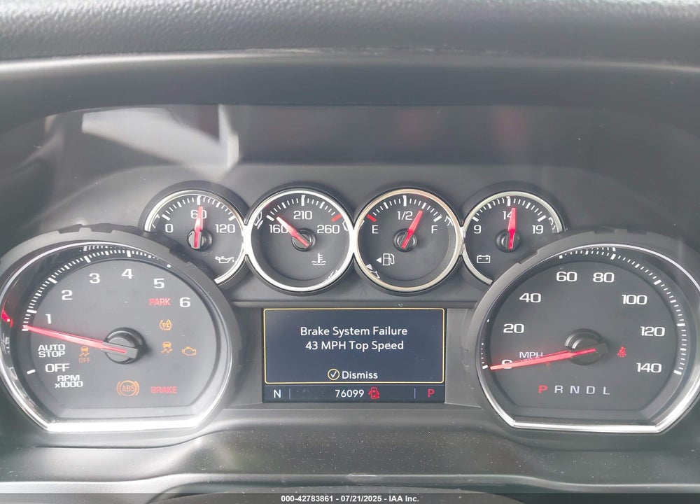 2019 CHEVROLET SILVERADO 1500 VIN: 3GCPWCED7KG240655