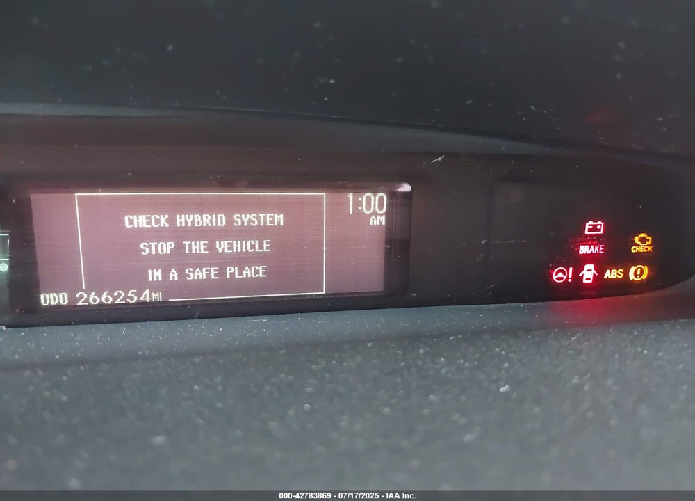 2013 TOYOTA PRIUS VIN: JTDKN3DU8D5579238