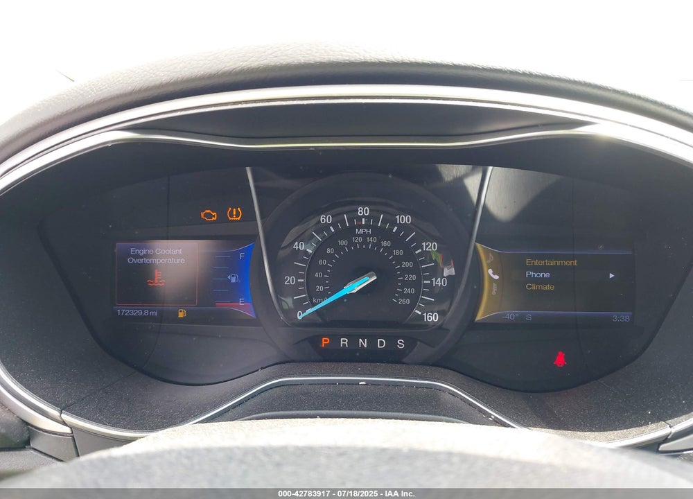 2013 FORD FUSION SE VIN: 3FA6P0HR1DR161025