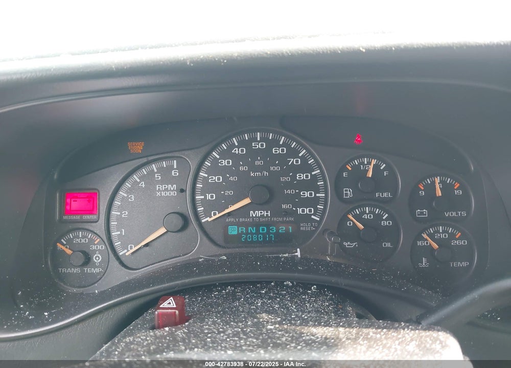 2002 CHEVROLET SILVERADO 2500HD LT VIN: 1GCHK23U42F248954