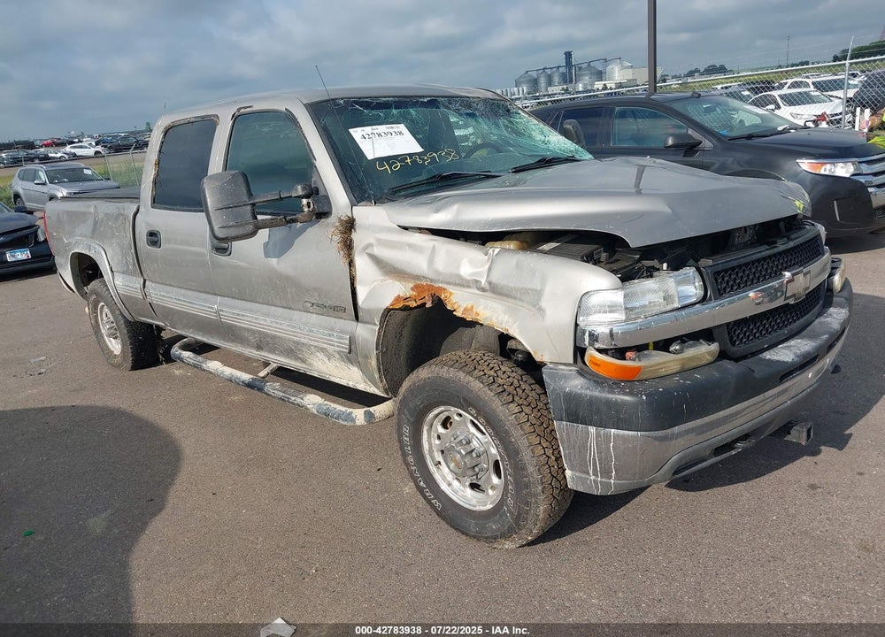 2002 CHEVROLET SILVERADO 2500HD LT VIN: 1GCHK23U42F248954