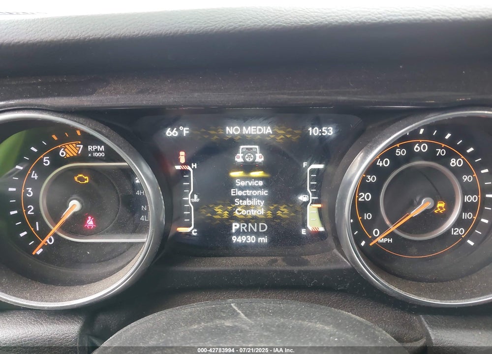 2021 JEEP WRANGLER UNLIMITED VIN: 1C4HJXDN3MW546325