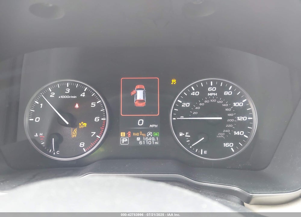 2020 SUBARU OUTBACK VIN: 4S4BTGNDXL3117944