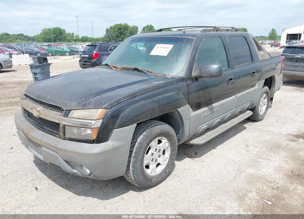 2002 CHEVROLET AVALANCHE 1500 VIN: 3GNEK13T72G141553