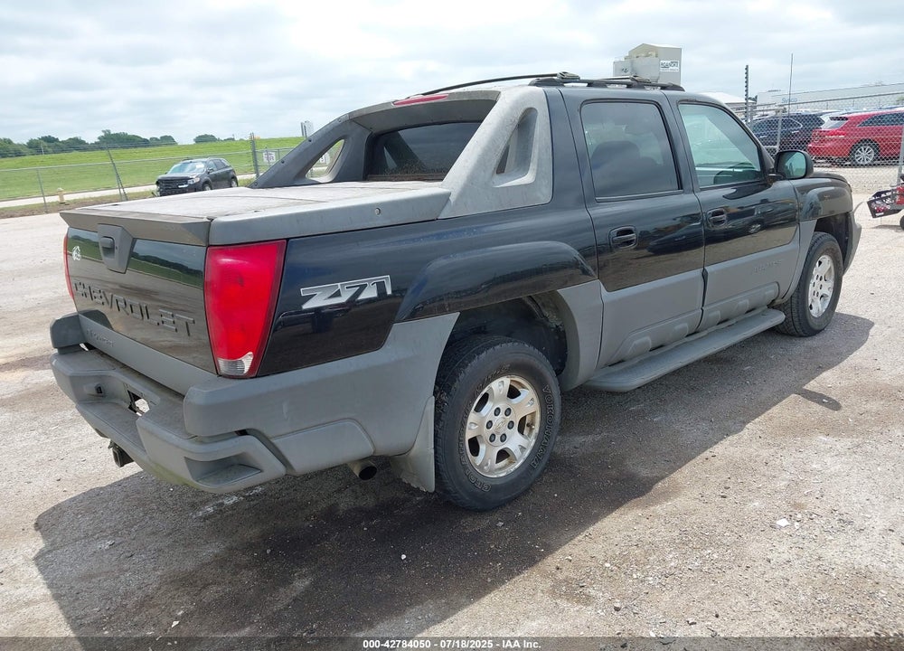 2002 CHEVROLET AVALANCHE 1500 VIN: 3GNEK13T72G141553