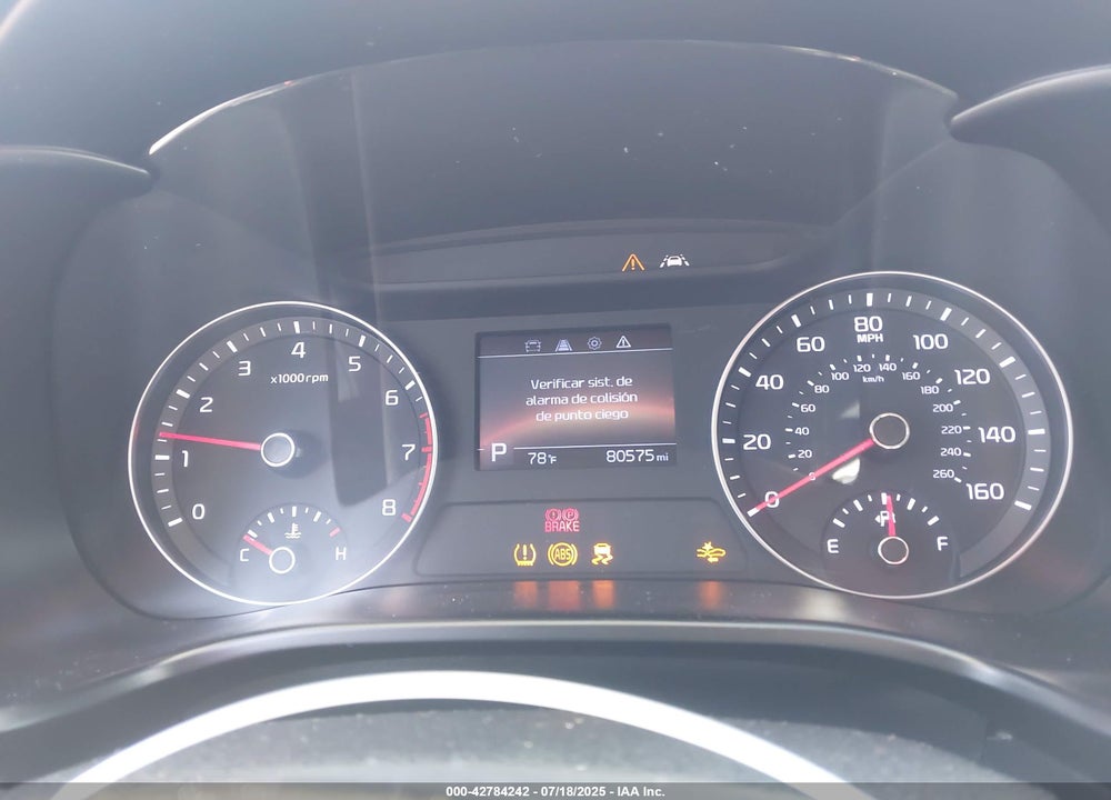 2019 KIA FORTE VIN: 3KPF54AD8KE021287