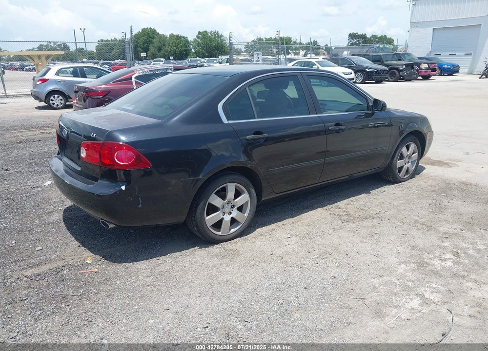 2006 KIA OPTIMA EX V6 (NEW)/LX V6 (NEW) VIN: KNAGE124165067169