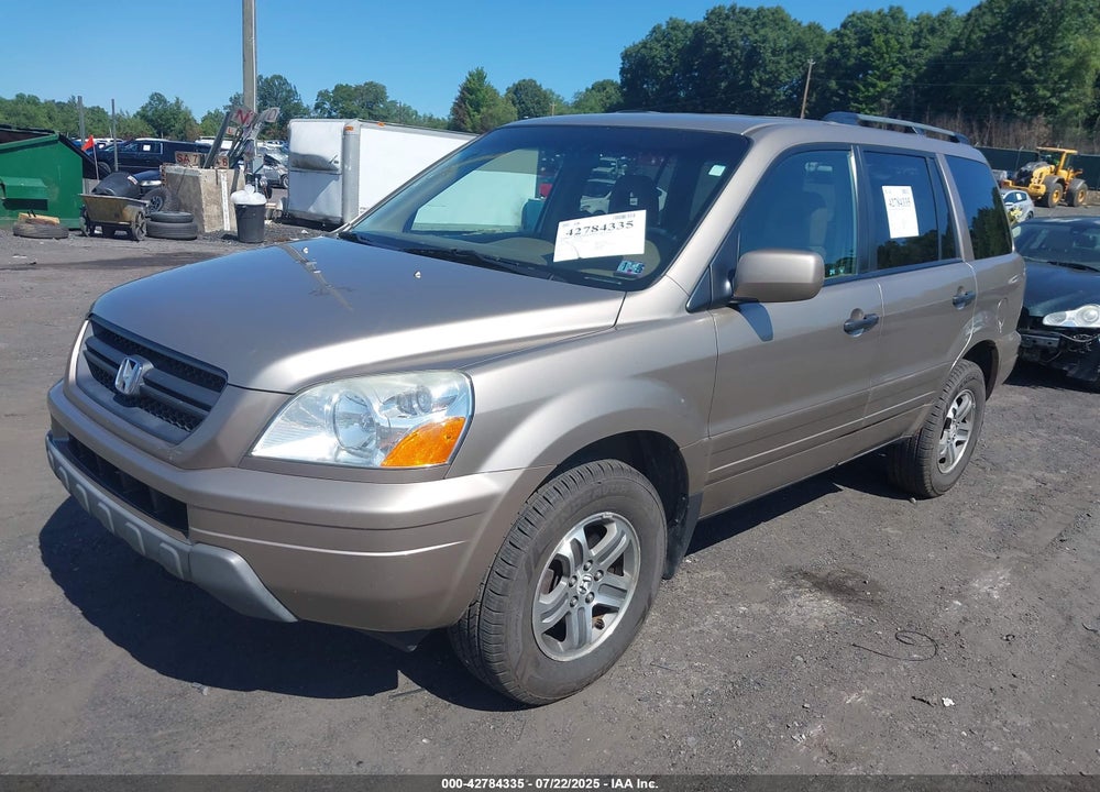 2004 HONDA PILOT EX-L VIN: 2HKYF18574H554278