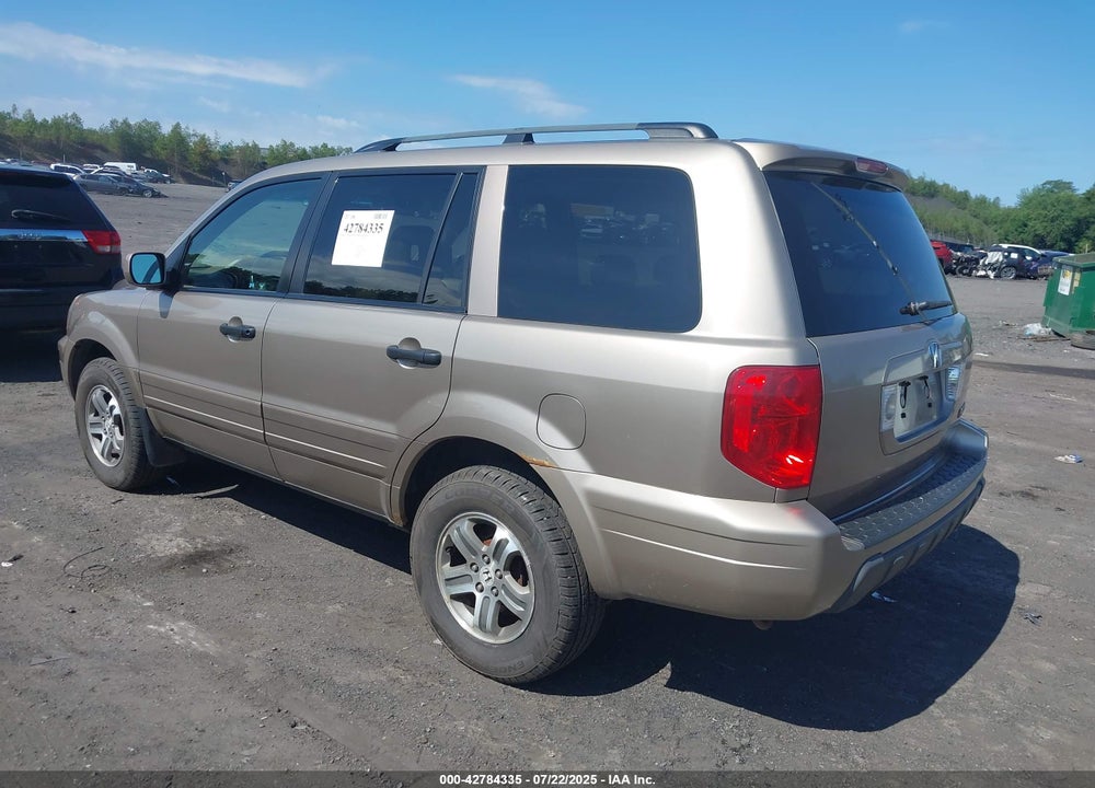 2004 HONDA PILOT EX-L VIN: 2HKYF18574H554278